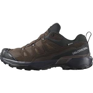 Salomon X Ultra 360 Leather Gore-Tex Scarpe Impermeabili da trekking da Uomo, Stabilità, Grip, Protezione totale dalle intemperie, Dark Earth/Delicioso/Sharkskin, 42 EU