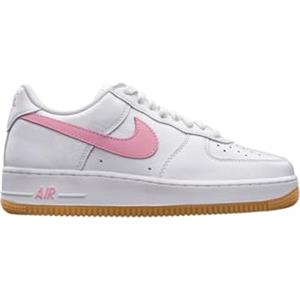 Nike Air Force 1 Low, Scarpe da Ginnastica Uomo, Bianco, Rosa, Giallo, 40.5 EU