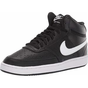 Nike Wmns Court Vision Mid, Scarpe da Basket Donna, Nero (Black/White 001), 41 EU