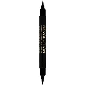 Revolution Beauty London Makeup Revolution, Thick & Thin Dual Liquid Eyeliner, Eyeliner liquido, 1ml