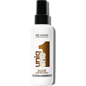 Revlon Professional UniqOne Coconut, Trattamento per Capelli Senza Risciaquo, All in One, Idrata, Protegge e Ripara (150ml), Fragranza al Cocco