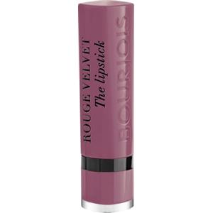 Bourjois - Rouge Velvet The Lipstick - Rossetto Opaco a Lunga Tenuta in Stick - 019 Place des Roses - 2.4 g