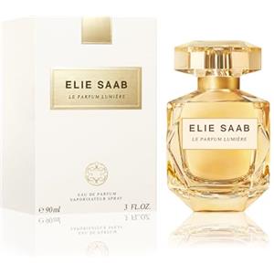 Elie Saab Le Parfum Lumière 90 ml - Eau de Parfum da Donna - Fragranza Floreale Boisé - Note Sfolgoranti di Ylang-Ylang, Gelsomino e Legni Ambrati - Flacone in Vetro Trasparente