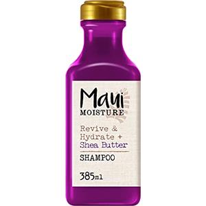 Maui Moisture Revive & Hydrate Shampoo, Shampoo idratante e rivitalizzante, Shampoo capelli secchi con formula vegana a base di burro di karité, 385 ml