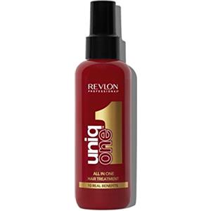 REVLON PROFESSIONAL UNIQONE HAIR TREATMENT, Trattamento Idratante Senza Risciacquo, Riparatore Per Capelli Danneggiati, Trattamento Per Capelli, Fragranza Classica - 150 ml