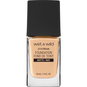 Wet n Wild - Photo Focus Foundation - Fondotinta Morbido - Copertura Intensa, Per una Pelle Impeccabile - Riduce Linee Sottili, Macchie e Rughe - Soft Beige