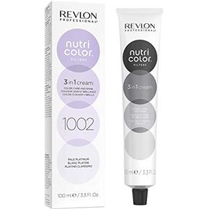 REVLON PROFESSIONAL Nutri Color Filters Maschera Colorata Capelli, Protettiva, Istantanea e Multidimensionale, Platino Chiaro - 100 ml