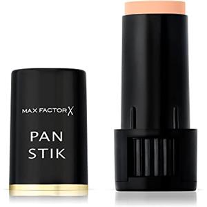 Max Factor - Fondotinta Compatto Pan Stik - Stick Multiuso 3in1: Fondotinta, Correttore e Contouring - 030 Olive - 9 g