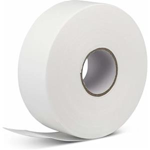 LALILL Pile in 1 Rotolo per Cera - WAX, Bianco, 100 m x 7 cm - Rotolo in Pile per Cera Calda, Sugar Wax, Pasta di Zucchero, Sugaring, Strisce Depilatorie a Strappo, Epilazione