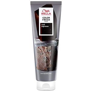 Wella Professionals COLOR FRESH MASKS Cool Espresso Mask| Maschera Colorata Capelli, Tintura Semipermanente | Trattamento Rinfrescante Colore Temporaneo | Per Tutti i Tipi di Capelli, 150ml