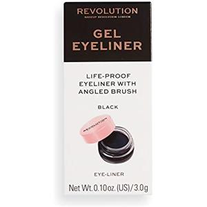 Revolution Beauty London Makeup Makeup Revolution London Gel Eyeliner Pot With Brush