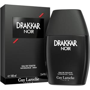 Guy Laroche Drakkar Noir di Guy Laroche - Iconica Fragranza d'Autore - Eau de Toilette Intensa e Potente - Mix di Fougère e Spezie Aromatiche - Colonia da Uomo a Lunga Durata - Fragranza da Giorno e da Sera