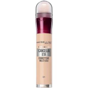 Maybelline New York Correttore Liquido Il Cancella Età, con Bacche di Goji e Haloxyl, Copre Occhiaie e Piccole Rughe, Tonalità 01 , 6.8 ml