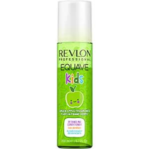 REVLON PROFESSIONAL EQUAVE KIDS Balsamo Districante per Bambini, Balsamo Arricchito con Cheratina Senza Risciacquo, Districante per Capelli Profumo di Mela Verde, 200 ml