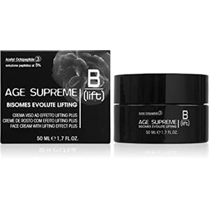 B-lift Blift Age Supreme, Bisomes Evolute Lifting, Crema Viso Effetto Lifting Plus con Acetyl Octapeptide-3,Acido Ialuronico,Betaglucano,Acido Lattobionico,Vitamina E,Pelli Sensibili,Made in Italy,15 ml