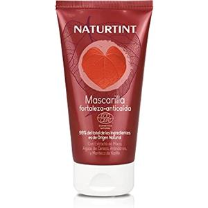 Naturtint Maschera Anti-Caduta Fortificanti, per Capelli Fragili e Assottigliati, Idratante, Effetto Anti Crespo, Protegge e Ripara, 99% di Ingredienti Naturali, 150 ml