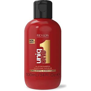 Revlon Professional Uniqone All In One Shampoo, Shampoo Idratante, Condizionante tutto in uno, per Capelli Danneggiati - 100 ml