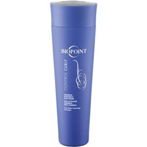 BIOPOINT Control Curly Shampoo Attivaricci Anticrespo - Idrata E Definisce I Capelli Ricci, Rendendoli Brillanti E Leggeri, Viola, Floreale, 200 Millilitro