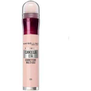 Maybelline Correttore Liquido Il Cancella Età, con Bacche di Goji e Haloxyl, Copre Occhiaie e Piccole Rughe, 05 Rosa, 6, 8 ml