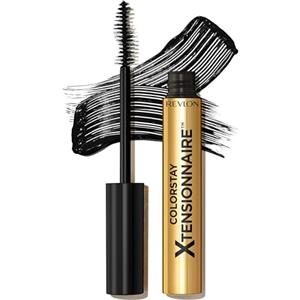 Revlon ColorStay Xtensionnaire Mascara Allungante, Mascara + Siero Ciglia, Con Scovolino Affusolato per Ciglia 2X Più Lunghe, Infuso con Pro Vitamina B5, Durata fino a 24 Ore, 201 Blackest Black