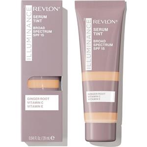 Revlon Illuminance Tinted Serum, Fondotinta in Siero Triplo Acido Ialuronico, Uniforma il Tono della Pelle, Illumina e Idrata per tutto il giorno, SPF 15, 209 Buff Beige, 28 ml