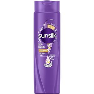 Sunsilk, Shampoo Liscio Perfetto, Shampoo per Capelli Lisci a Lungo e Setosi, Formula Active Fusion con Olio di Argan, Proteine della Seta e Biotina per Capelli Visibilmente Sani, 250 ml