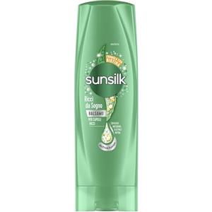 Sunsilk, Balsamo Ricci da Sogno, Balsamo per Capelli Ricci Definiti ed Elastici, Formula Active Fusion Arricchita con Olio di Macadamia, Elastina e Biotina per Capelli Visibilmente Sani, 200ml