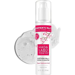 Hada Labo Tokyo Crema Viso con Acido Laluronico 150 ml - Lozione Viso Dalla Consistenza Di Un Gel Leggero - Crema Idratante Viso - Crema Antirughe Donna - Trattamento Viso Efficace - Senza Profumo