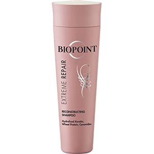 Biopoint Extreme Repair - Shampoo Ricostruzione, Azione Fortificante e Ristrutturante, Deterge Delicatamente e Rigenera i Capelli, 200 ml