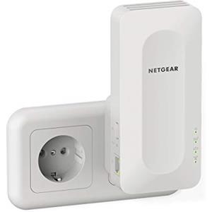 NETGEAR Ripetitore WiFi 6 AX1600 EAX15, Ripetitore WiFi Potente Dual-Band per la casa, Copertura fino 100㎡, WiFi Range Extender Amplificatore, WiFi Potente Compatibile con Tutti gli operatori Internet