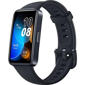 HUAWEI Band 8 Smart band, Leggero e Sottile, Monitoraggio Scientifico del Sonno, Batteria fino a 2 Settimane, Compatibile con Android e iOS, 24/7 Monitoraggio della salute, Versione Italiana, Nero