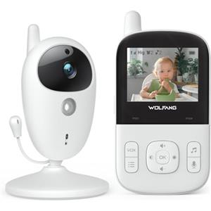 WOLFANG Baby Monitor, Videocamera Schermo 2.4