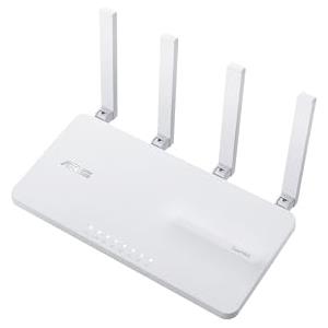 ASUS ExpertWiFi EBR63 AX30000 Router Business All in One Access Point, Dual-band WIFI, SDN, VLAN, Dual WAN, VPN, Guest Portal, Free WiFi, AiProtection Pro, Bianco