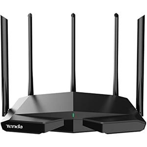 Tenda RX27 Pro Router WiFi 6E AX5700 Tri-Band, Porta Gigabit, Banda 6 GHz, CPU Quad-core 1.7GHz, Wi-Fi+, Client e Server VPN, OFDMA/MU-MINO/WPA3