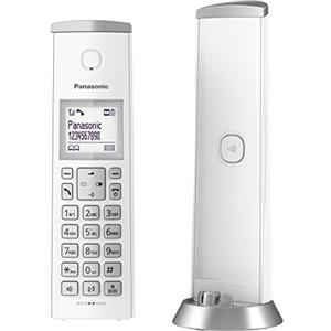 Panasonic KX-TGK220JTW Telefono Cordless DECT con Segreteria Telefonica, LCD 1.5