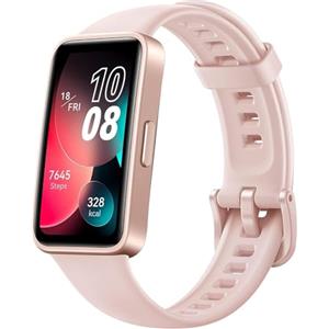 HUAWEI Band 8 Smart band, Leggero e Sottile, Monitoraggio Scientifico del Sonno, Batteria fino a 2 Settimane, Compatibile con Android e iOS, 24/7 Monitoraggio della salute, Versione Italiana, Rosa