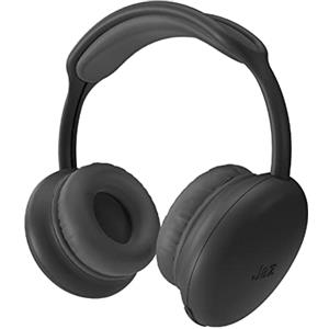 JAZ SBS Cuffie Wireless ARX, Cuffie per Smartphone, Smart TV e Pc, 16 ore di Autonomia con una Carica, Cuffie Over Ear Regolabili con Microfono e Cavo di Ricarica USB-C Incluso