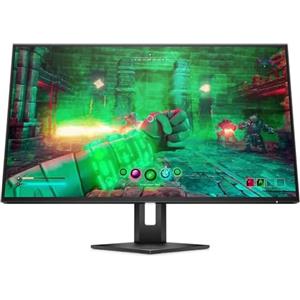 HP OMEN 27u Monitor da 27 pollici, Pannello IPS 16:9 4K UHD da 144Hz, 1 ms, DisplayHDR 400, Antiriflesso, 450 nits, AMD FreeSync, VESA 100x100 mm, HDMI 2.1, Displayport, USB-C, USB-A, Nero