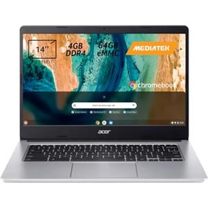 Acer Chromebook 314 CB314-2H-K227 Notebook, Pc Portatile con Processore MediaTek M8183, Ram 4 GB DDR4, eMMC 64 GB, Display 14