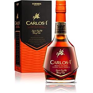 Carlos I Brandy De Jerez con Confezione Regalo, 700ml