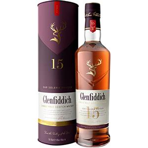 Glenfiddich Single Malt Scotch Whisky 15 Anni, 70cl