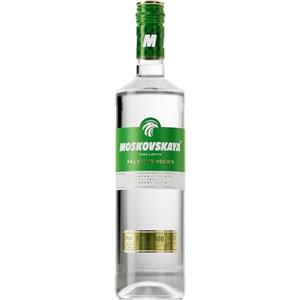 Moskovskaya Premium Vodka - Distillato con ingredienti naturali - Ideale per cocktail, shot o con ghiaccio - Prodotto a Riga, Lettonia - 38% Vol - 70cl (700ml / 0,7L)