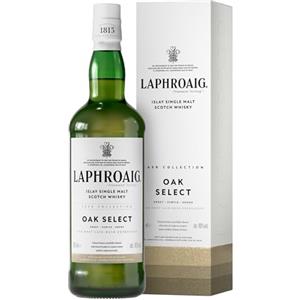 Laphroaig, Laphroaig Select Single Malt Scotch Whisky, torbato, profondo e complesso - 1 bottiglia da 700ml - l'imballaggio può variare