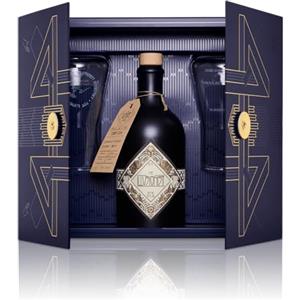 The Illusionist Distillery The Illusionist Mysterium Box, The Illusionist Gin (1 x 0.5 l) y 2x The Illusionist Gin-Glas