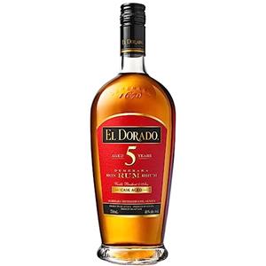 El Dorado Demerara Distillers Rum El Dorado 5 Yo, 40%, 700 ml