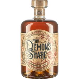 DEMON'S SHARE The Demon's Share Rum, 700ml, Note Vanigliate, Speziate e di Cuoio, Rum Scuro Artigianale di Panama, Invecchiato 6 Anni in Botti di ex Bourbon Americano, Idea Regalo, 40% Vol.