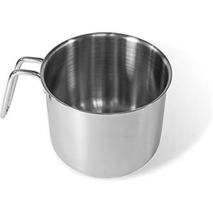 Moneta Allegro Bollilatte 12 cm in Acciaio Inox per tutti i Fuochi 1.3 Litri