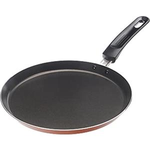 Moneta Zecchino Padella per Crepe, Antiaderente, Diametro 25 cm