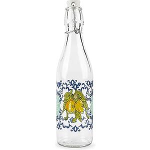 Excelsa Amalfi Bottiglia Limoncello, Vetro, 500 Ml., con Guarnizione