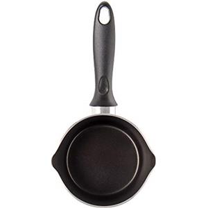 Alluflon Cucina Pentolino con Beccuccio 14 cm, 0.95 Litri, Alluminio Alimentare, Nero